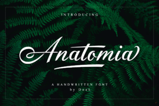 Anatomia Script: A Modern Script Font with Timeless Appeal