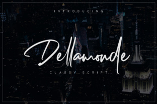 Dellamonde Script: Where Elegance Meets Everyday Design