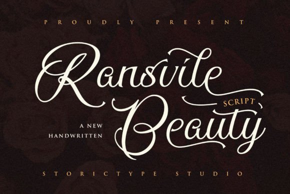 Discover Ransvile Beauty Script: Timeless Vintage Elegance