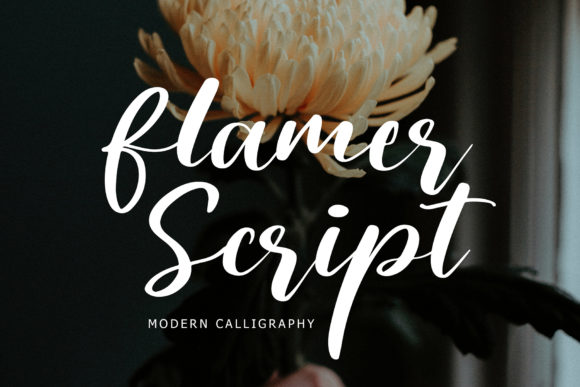 Flamer Script: A Modern Calligraphy Typeface for Bold Brands