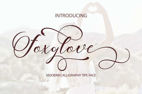 Foxglove Script: Where Modern Flair Meets Handwritten Charm
