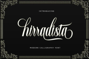 Hirradista Script: A Fresh Take on Modern Calligraphy