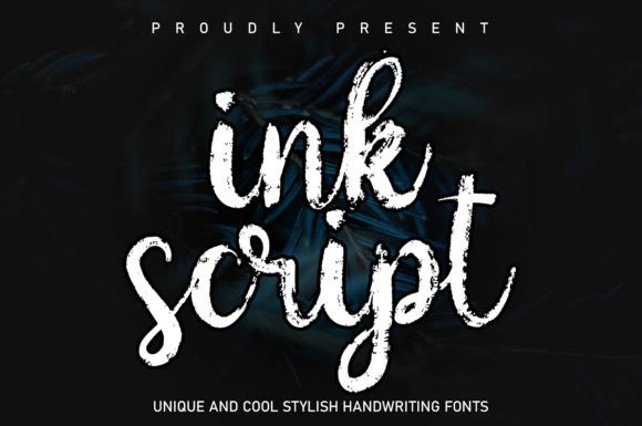 Ink Script: A Modern Script Font for Elegant Design Projects