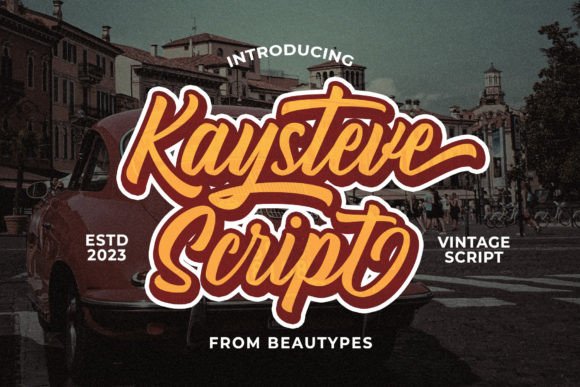 Kaysteve Script: Crafting Timeless Brand Identities