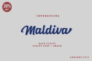 Maldiva Script: Bold Typography for a Personal Touch