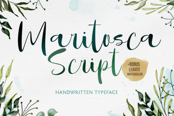 Maritosca Script: A Modern Calligraphic Favorite