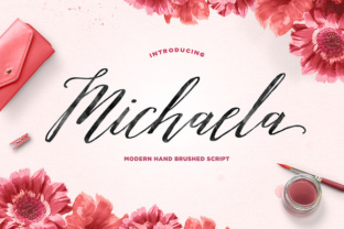 Michaela Script: The Playful, Organic Hand-Brushed Font for Modern Brands
