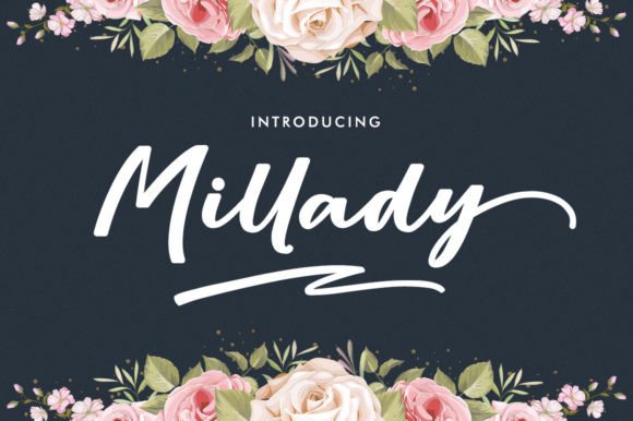 Millady Script: A Premium Font for Elegant Branding