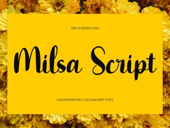 Milsa Script: Where Handwritten Elegance Meets Professional Polish