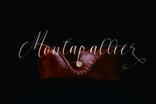 Montapallier Script: A Designer's Go-To for Timeless Elegance