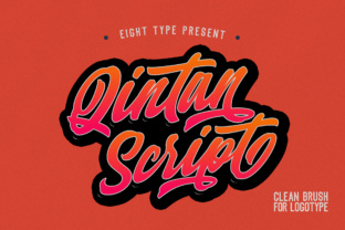 Qintan Script: Capturing Urban Energy and Vintage Soul